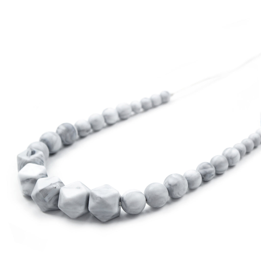 Collar de Lactancia y Dentición BIMBA Marble