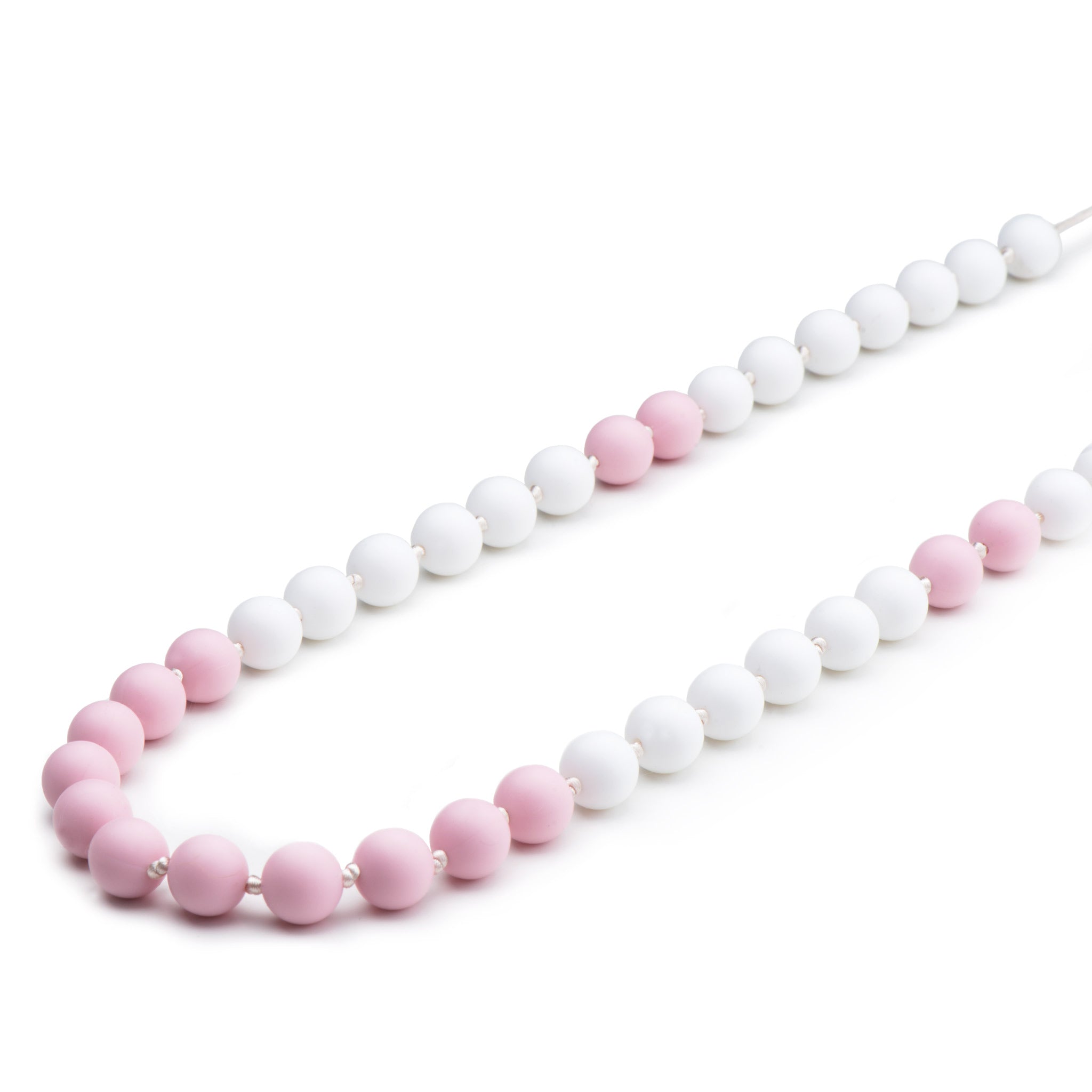 Collar de Lactacia y Dentición Lilly Soft Pink/White
